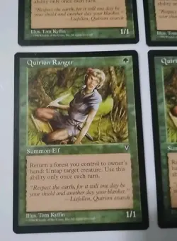 MTG X4 Quirion Ranger Visions 117/167 Looks Like Not Played Pack Fresh - Image 4