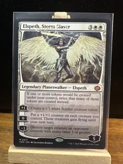 Elspeth, Storm Slayer M #0011 Magic Tarkir Dragonstorm Mythic MTG - Image 1