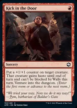 Kick in the Door - Near Mint MTG Adventures in the Forgotten Realms - Image 1