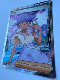 Pokemon Tulip 244/182 Holo Ultra Rare SV04: Paradox Rift NM - Image 2