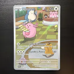 Chansey 187/167 Illustration Rare Twilight Masquerade Pokemon NM/M - Image 1