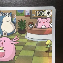 Chansey 187/167 Illustration Rare Twilight Masquerade Pokemon NM/M - Image 2