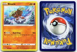 BINACLE 103/192 COMMON REBEL CLASH POKEMON LP - Image 3