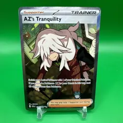 Pokemon AZ's Tranquility 106/086 Ultra Rare Full Art Chaos Rising NM - Image 1