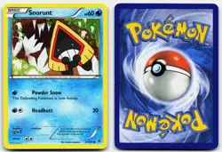 SNORUNT 21/101 COMMON PLASMA BLAST POKEMON MP - Image 3