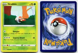 GRUBBIN 018/264 COMMON FUSION STRIKE POKEMON MP - Image 3