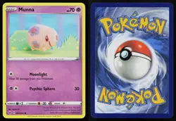 MUNNA 087/202 COMMON SWORD & SHIELD POKEMON NM - Image 3