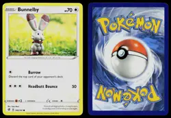 BUNNELBY 146/192 COMMON REBEL CLASH POKEMON NM - Image 3