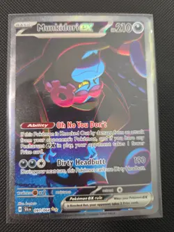 Pokemon TCG Munkidori EX 091/064 Shrouded Fable Sir NM/M Condition - Image 1