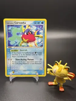 Pokemon Team Aqua's Carvanha 25/95 Team Magma vs Team Aqua Regular - NM - Image 1
