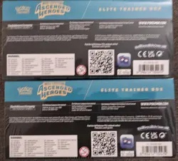 Pokemon TCG Ascended Heroes ETB Elite Trainer Box - Lot Of 2 - Factory Sealed! - Image 4