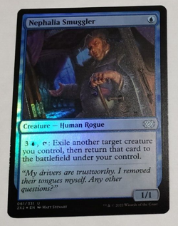 MTG Nephalia Smuggler 061 2X2 Double Masters 2022 Foil Uncommon NM - Image 1
