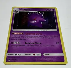The Pokemon Company Gengar 38/111 SM-Crimson Invasion Holo Rare Eng - Image 1
