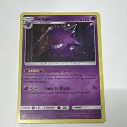 The Pokemon Company Gengar 38/111 SM-Crimson Invasion Holo Rare Eng - Image 3