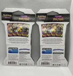 2 Pokemon Sword & Shield—Vivid Voltage booster pack featuring the Orbeetle - Image 2