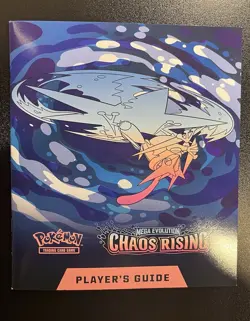 Pokemon Chaos Rising ETB Player’s Guide Booklet Elite Trainer Box - Image 1