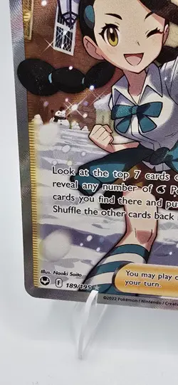 Candice (Full Art) Ultra Rare Pokemon SWSH12: Silver Tempest 189/195 Holo - Image 5