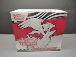 Pokemon TCG Scarlet & Violet White Flare ETB Elite Trainer Box Factory Sealed - Image 1