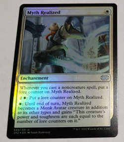 MTG Myth Realized 022 2X2 Double Masters 2022 Foil Uncommon NM - Image 1