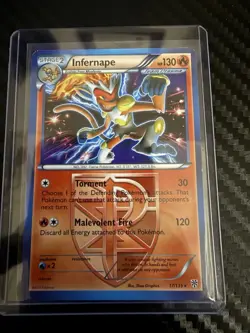 Pokemon TCG Infernape Plasma Storm 17/135 - Image 1