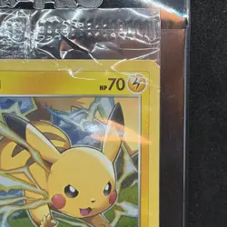 New Pokemon TCG Pikachu Cosmos Holo Snowflake Stamped Promo 049/195 Sealed NM - Image 4