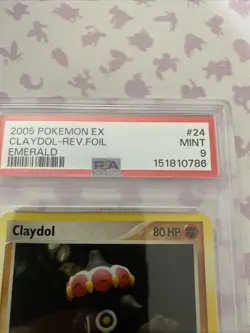 Pokemon Claydol EX Emerald Reverse Holo #24 - Image 2