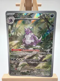 Nidoking 174/165 Scarlet & Violet 151 English Pokemon TCG - NM - Image 1