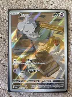 Pokemon Espurr IR Illustration Rare Full Art Near Mint Perfect Order 095/088 - Image 1