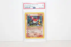 2001 Pokemon Neo Revelation - Double Holo Error Ho-Oh #7/64 PSA Graded 7 NM - Image 3
