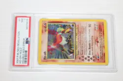 2001 Pokemon Neo Revelation - Double Holo Error Ho-Oh #7/64 PSA Graded 7 NM - Image 5