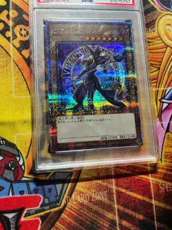 PSA 10 Dark Magician Alt Art Prismatic Secret Rare PAC1 JP004 Yu-Gi-Oh! - Image 4
