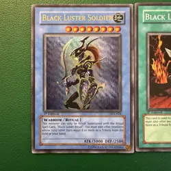 Black Luster Soldier SYE-024 Starter Deck: Yugi Evolution 1st Edition - Image 2