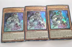 3x The Phantom Knights of Torn Scales MP21-EN168 Ultra rare Yugioh Mint - Image 1