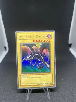 Yugioh Red Eyes B Dragon SDJ-001 Ultra Rare 1st Edition - Image 1