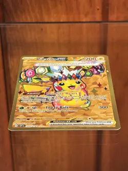 Pikachu EX 247/191 Sv08: Surging Sparks Holo Gold Hyper Rare Card Very Clean ! - Image 5