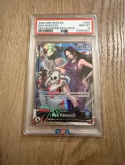 Boa Hancock (2025 PSA Magazine Promo) OP07-038 One Piece Promotion CARD PSA 10 - Image 1