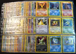 DAMAGED Lot of 180 ALL HOLO Vintage Pokemon Card Binder Collection DAMAGED - Image 1