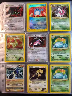 DAMAGED Lot of 180 ALL HOLO Vintage Pokemon Card Binder Collection DAMAGED - Image 4