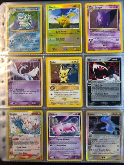 DAMAGED Lot of 180 ALL HOLO Vintage Pokemon Card Binder Collection DAMAGED - Image 5