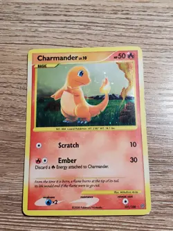 Pokemon Charmander TCG Stormfront Holo Card 101/100 Secret Rare MP - Image 1