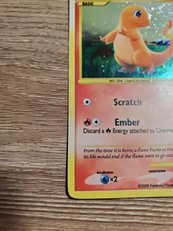 Pokemon Charmander TCG Stormfront Holo Card 101/100 Secret Rare MP - Image 5