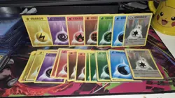 Pokemon TCG Holo Energy Cards From CLASSIC TRADING GAME - X4 Of Each Energy - Image 1
