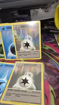 Pokemon TCG Holo Energy Cards From CLASSIC TRADING GAME - X4 Of Each Energy - Image 2