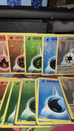 Pokemon TCG Holo Energy Cards From CLASSIC TRADING GAME - X4 Of Each Energy - Image 3