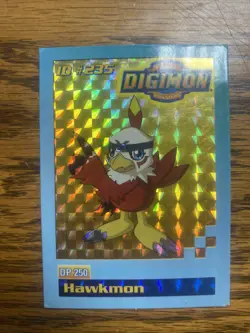 Hawkmon ID #235 DP 250 | Digimon Toy Exclusive Promo Card | Bandai 2000 - Image 1