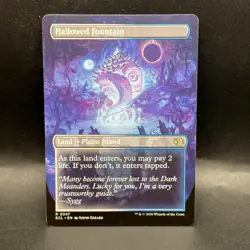 Hallowed Fountain (Borderless) Lorwyn Eclipsed NONFOIL - Image 1