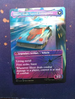 Slicer, Hired Muscle Shattered Glass Universes Beyond: Transformers (BOT) Foil - Image 2