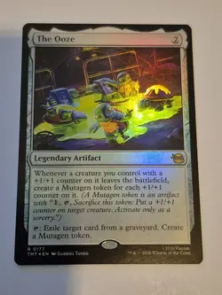 1x MTG The Ooze - Foil, NM, English Teenage Mutant Ninja Turtles x1 - Image 1