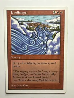 Jokulhaups MTG Core Set 5th Edition Regular 1997 Magic: The Gathering Card LP - Image 1