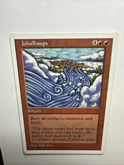 Jokulhaups MTG Core Set 5th Edition Regular 1997 Magic: The Gathering Card LP - Image 2